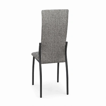 Стул ВВР Оскар серый/черный, рогожка