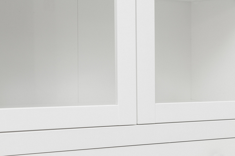 Шкаф с подсветкой  Ewa белая REG2W2S