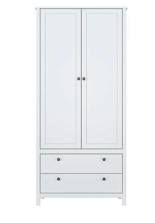 Шкаф  Ewa белая SZF2D2S/90