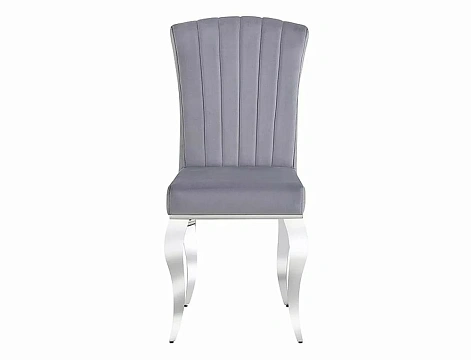 Стул SIGNAL PRINCE Velvet tap. 195 серый/хром