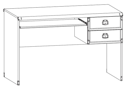 Стол JBIU 2S