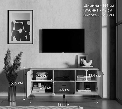 Тумба для ТВ RTV2D1S