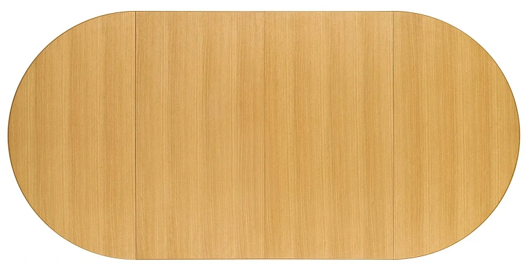 Стол обеденный HALMAR SORBUS дуб натуральный/черный 100-200/100