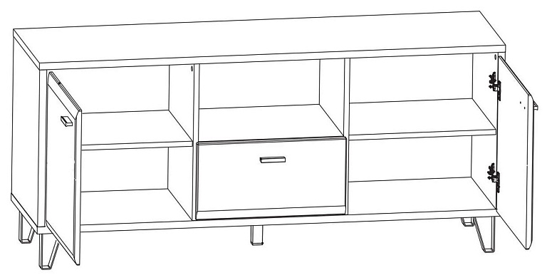 Тумба для ТВ  Grace RTV2D1S