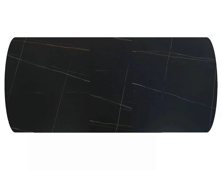 Стол обеденный SIGNAL VECTOR Ceramic черный/черный 160-200/90