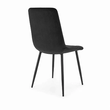 Стул SIGNAL TOM Velvet Bluvel 19 черный/черный