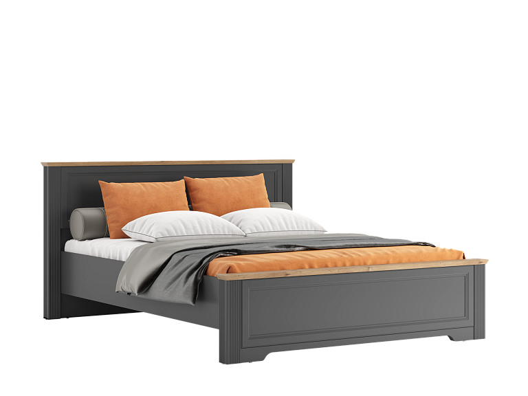 Кровать c металлическим основанием  Jasmin LOZ160х200