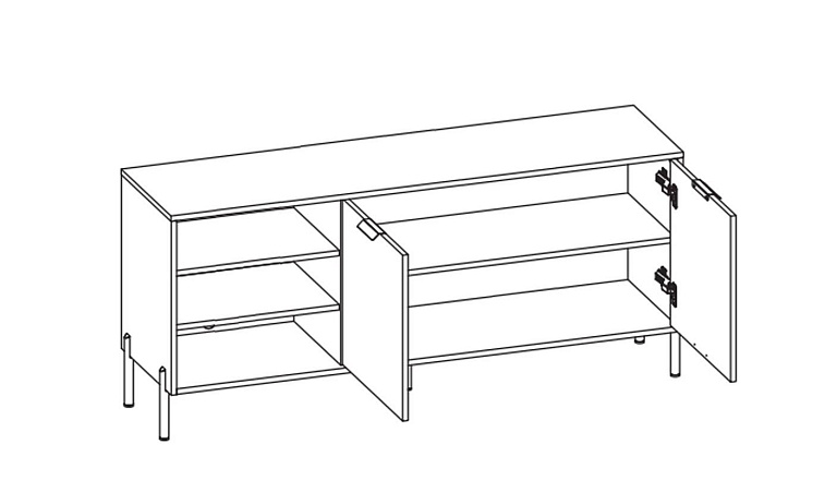 Тумба  Paloma RTV2D